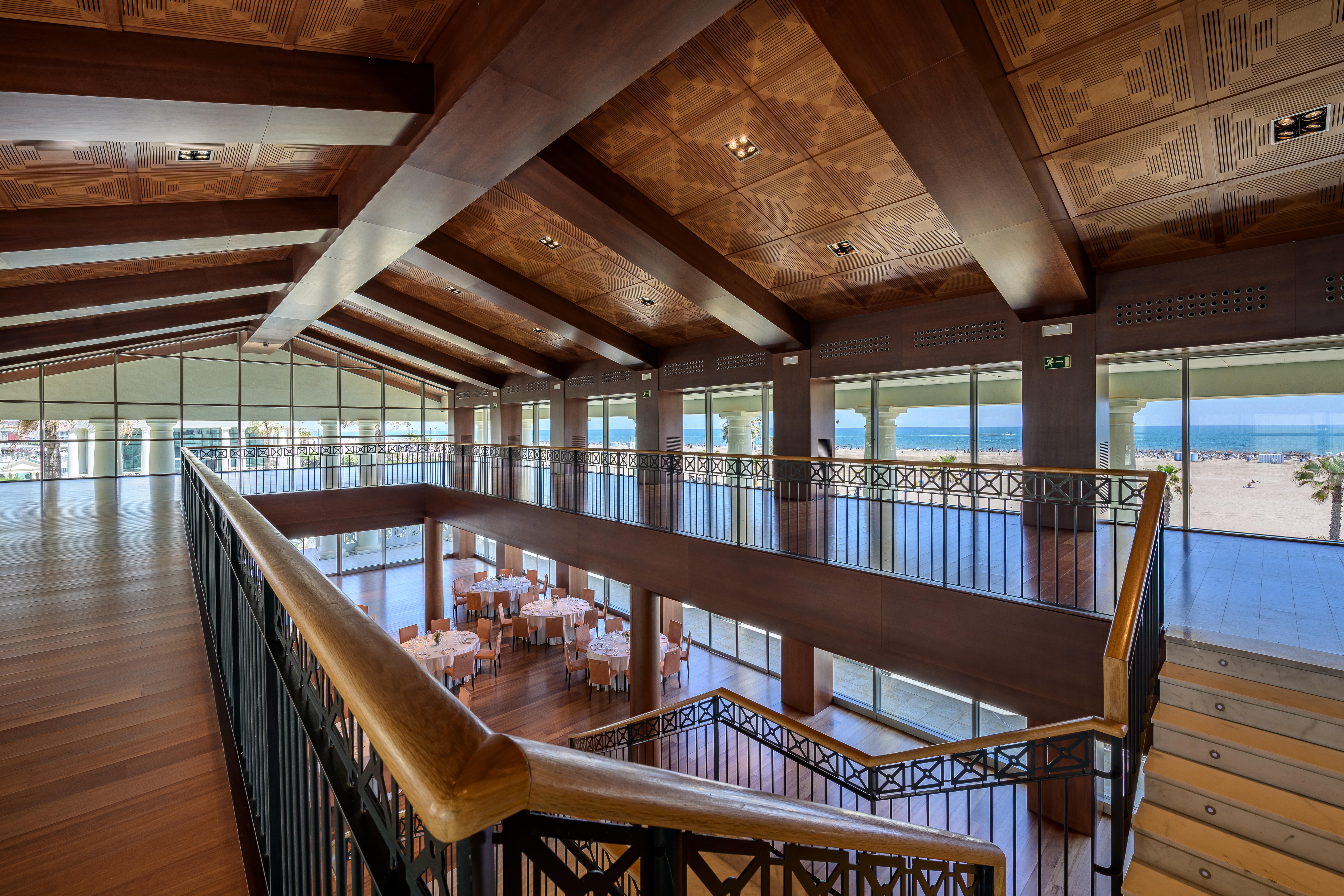 Las Arenas Balneario Resort Walencja Restauracja zdjęcie Interior of the National Cowgirl Museum and Hall of Fame